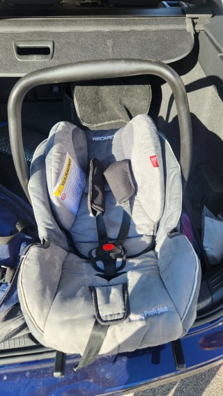 Silla de coche RECARO gris