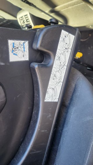 Silla de coche RECARO gris