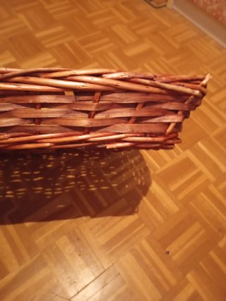 Bandeja mimbre 72x50x9 cm