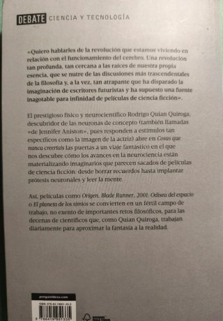Cosas que nunca creeríais. Rodrigo Quian Quiroga.