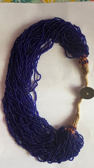 Lote Collares de bisutería con colgantes