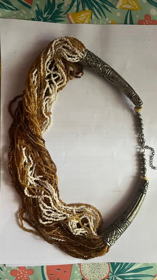 Lote Collares de bisutería con colgantes