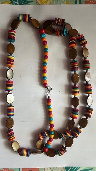 Lote Collares de bisutería con colgantes