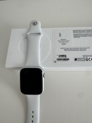 Apple Watch Series 8 Plata/Blanco
