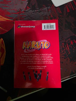 Manga de Naruto tomo 1