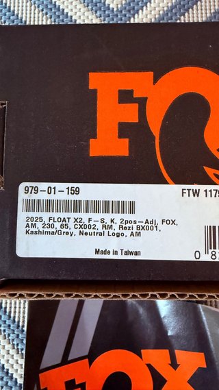 Vendo amortiguador Fox FLOAT X2 Kashima 2025