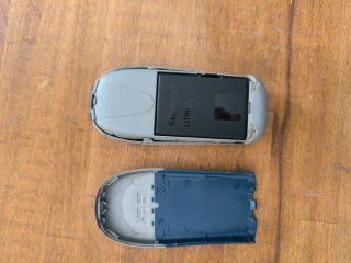 Teléfono Móvil Siemens A55 Azul/Plata