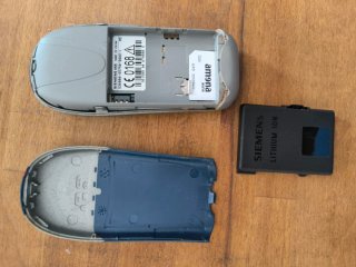 Teléfono Móvil Siemens A55 Azul/Plata