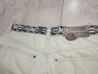Diesel Vintage Pantalones Beige