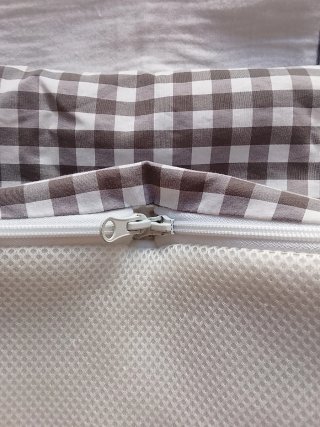 Saco para sillita de paseo a cuadros