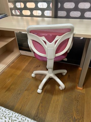 Silla estudio juvenil rosa Touch