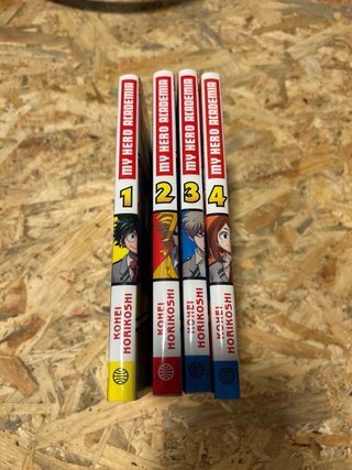 My hero academia 1-4