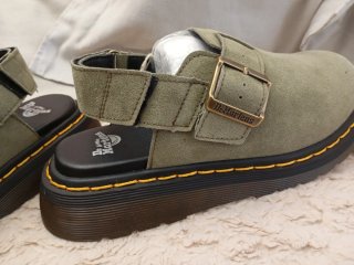 Zoccoli Dr. Martens Verde Taglia 36