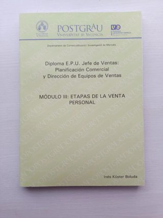 Libros de postgrado jefe de ventas
