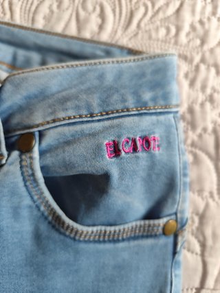 Pantalón vaquero mujer azul