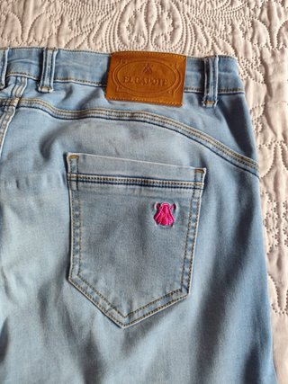 Pantalón vaquero mujer azul