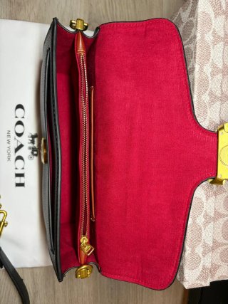 Borsa Coach Nera Elegante