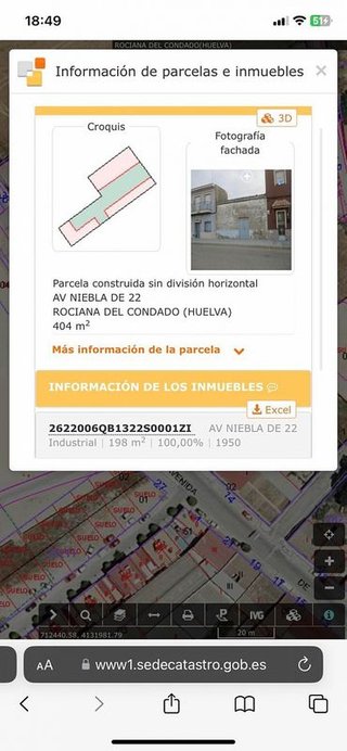 Terreno en venta en Rociana del Condado