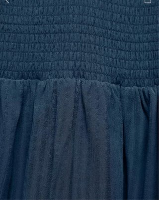 Vestido Mango Azul Talla XS