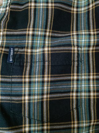 Camisa cuadros Superdry hombre