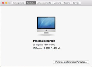 iMac 20 (Mid 2007) 1TB - Colección