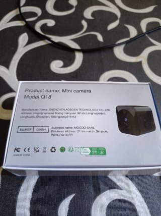Mini telecamera Q18 WiFi interna