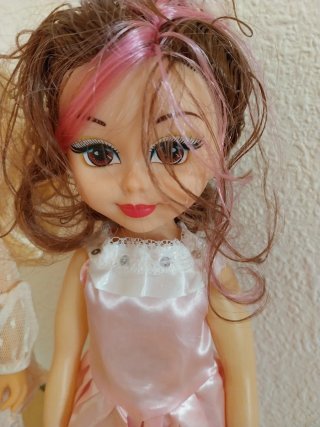 Nancy Muñeca Con Vestifo Encaje + Regalo Muñeca