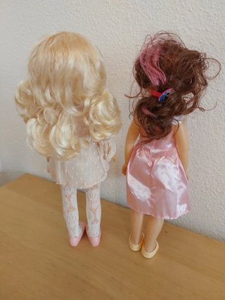 Nancy Muñeca Con Vestifo Encaje + Regalo Muñeca