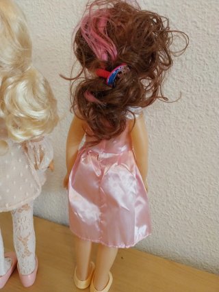 Nancy Muñeca Con Vestifo Encaje + Regalo Muñeca