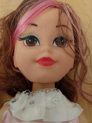 Nancy Muñeca Con Vestifo Encaje + Regalo Muñeca