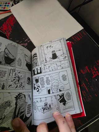 Manga de naruto tomo 3
