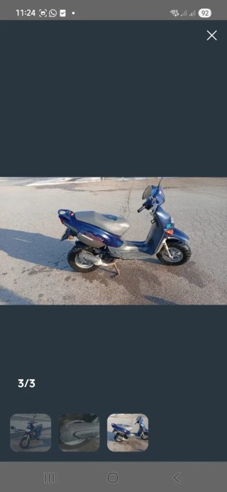 Aprilia Rally Azul