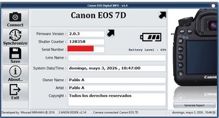 Canon EOS 7D cámara réflex y disparador