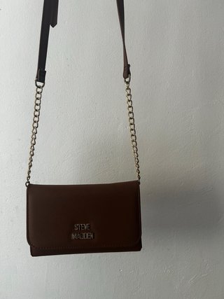Bolso Steve Madden Marrón y Dorado