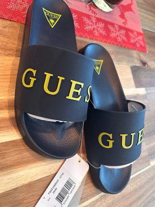 Chanclas Guess Azul Marino Talla 39/40