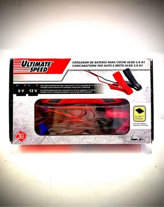 Cargador inteligente de Batería Moto y Coche