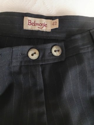Traje Raya Diplomática Vintage Talla M