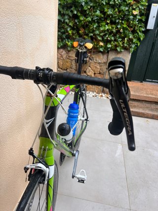 Bicicleta carretera carbono + ruedas carbono