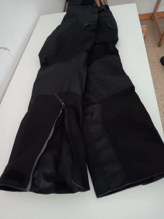 Pantalón de moto negro