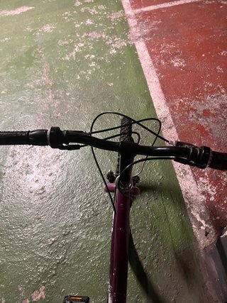 Bicicleta infantil rosa y blanca (Negociar)