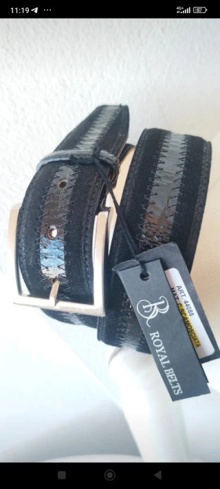 Cintura Royal Belts Vera Pelle 100cm