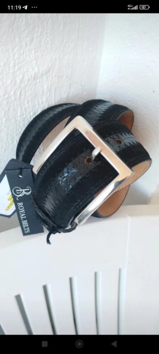 Cintura Royal Belts Vera Pelle 100cm