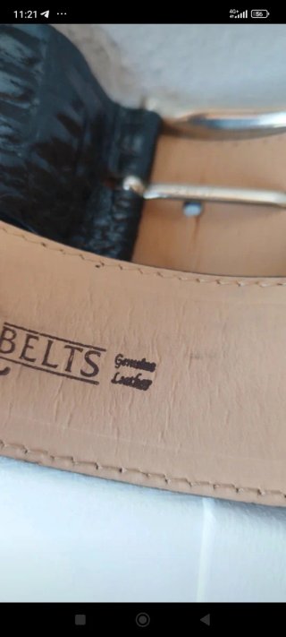 Cintura Royal Belts Vera Pelle 100cm
