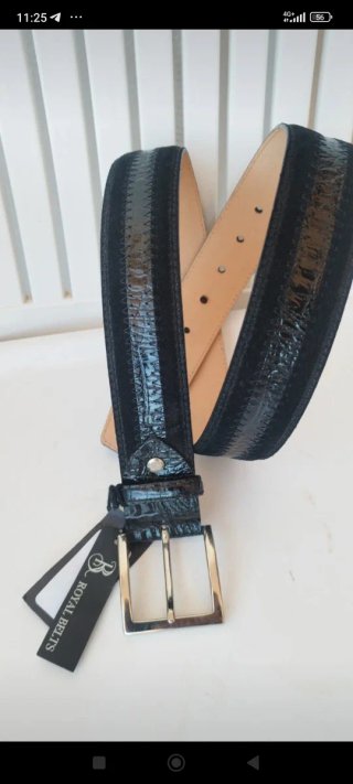 Cintura Royal Belts Vera Pelle 100cm