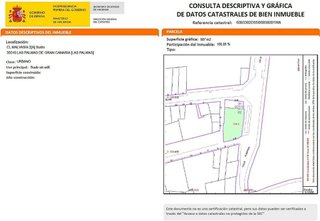 Terreno en venta en Las Torres en Palmas de Gran Canaria(Las)