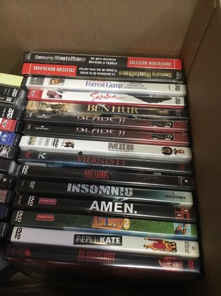 DVDs a 5€ unidad