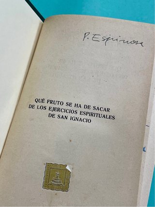 Qué fruto se ha de sacar de los ejercicios espirit