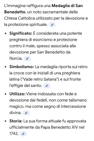 Medaglietta Votiva S. Benedetto