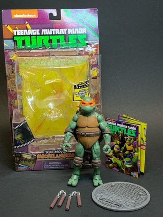 Tortugas Ninja Mike 1990 Movie Playmates Toys