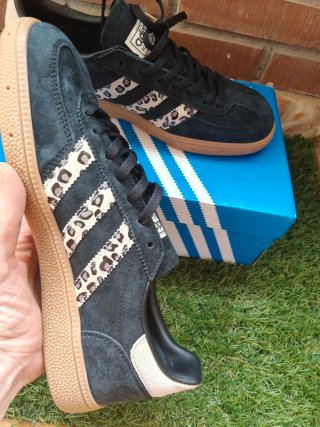 Adidas Handball Spezial Negro Leopardo Goma